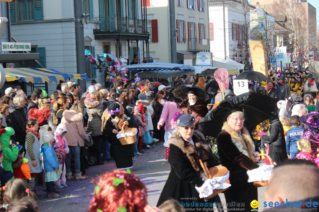 Fasnetsumzug - Fasching: Kreuzlingen am Bodensee, 24.02.2019