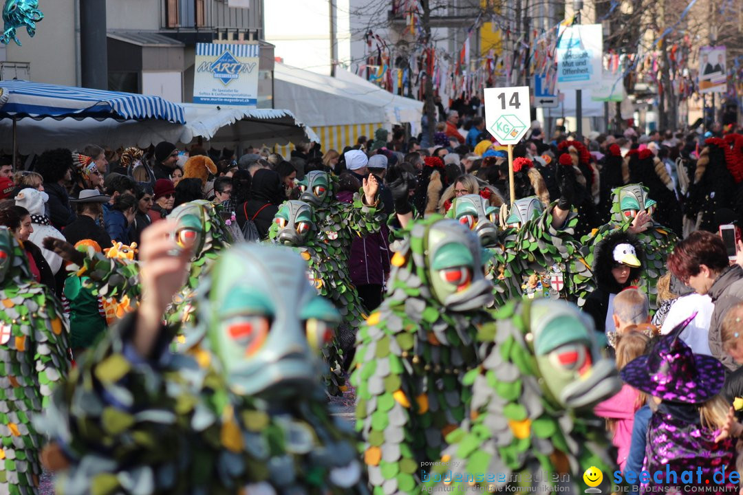 Fasnetsumzug - Fasching: Kreuzlingen am Bodensee, 24.02.2019