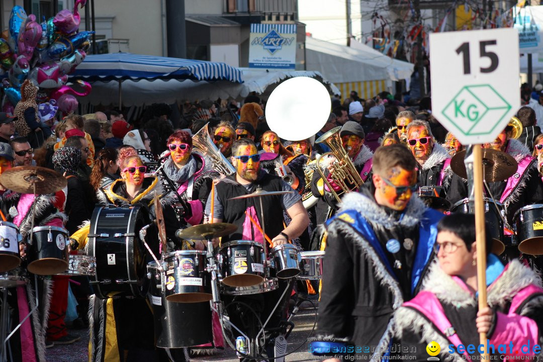 Fasnetsumzug - Fasching: Kreuzlingen am Bodensee, 24.02.2019