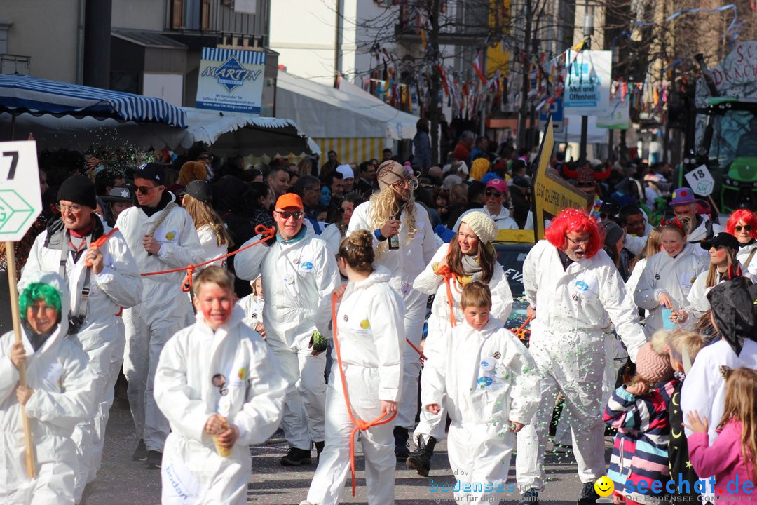 Fasnetsumzug - Fasching: Kreuzlingen am Bodensee, 24.02.2019