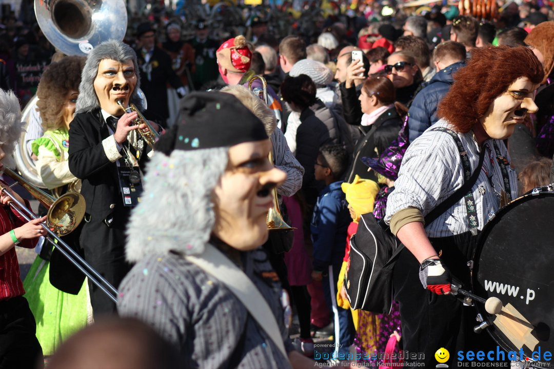 Fasnetsumzug - Fasching: Kreuzlingen am Bodensee, 24.02.2019