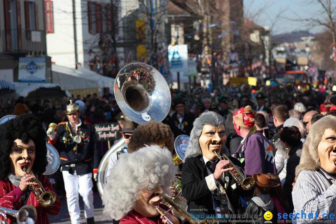 Fasnetsumzug - Fasching: Kreuzlingen am Bodensee, 24.02.2019