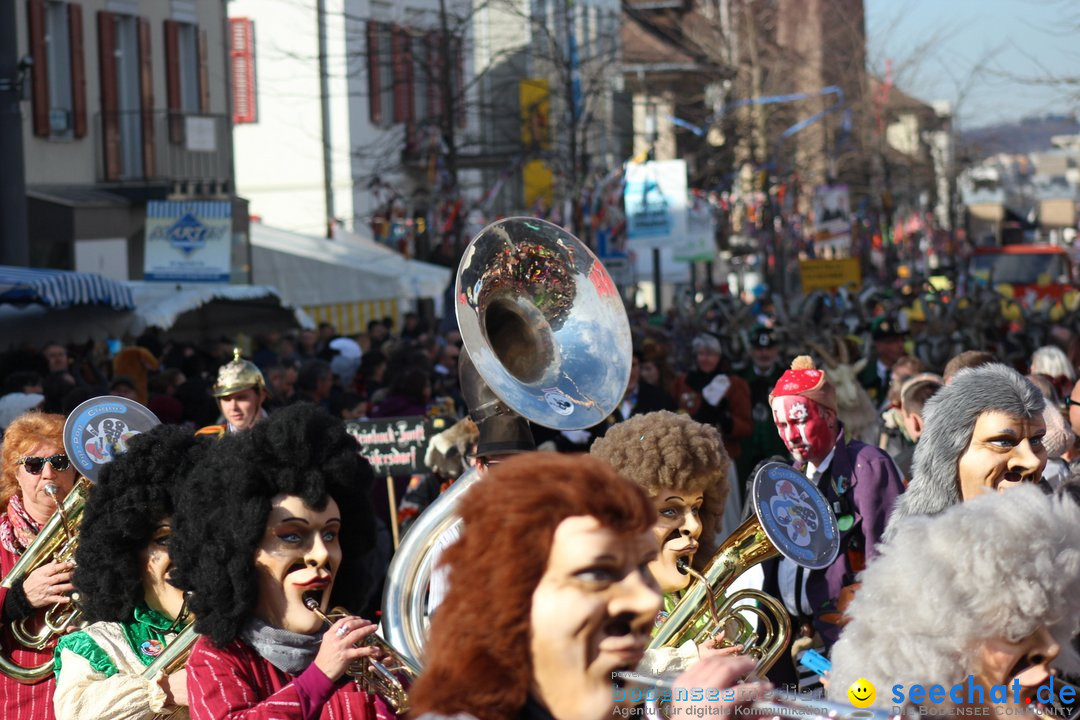 Fasnetsumzug - Fasching: Kreuzlingen am Bodensee, 24.02.2019