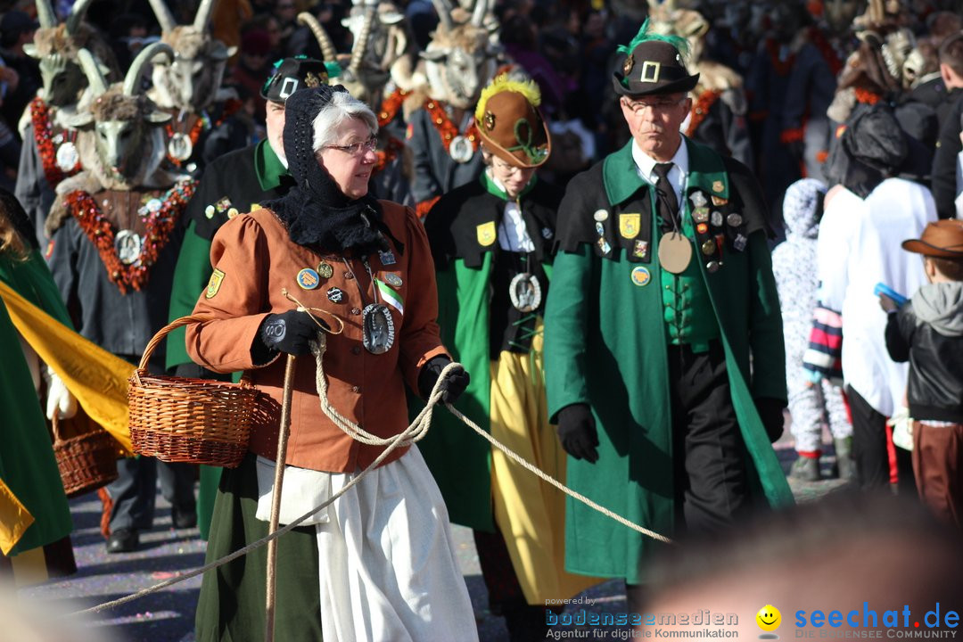 Fasnetsumzug - Fasching: Kreuzlingen am Bodensee, 24.02.2019