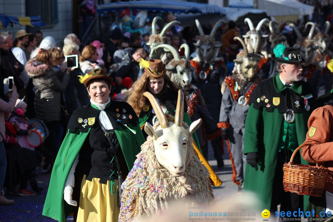 Fasnetsumzug - Fasching: Kreuzlingen am Bodensee, 24.02.2019