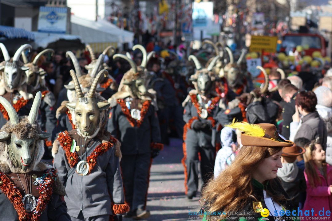 Fasnetsumzug - Fasching: Kreuzlingen am Bodensee, 24.02.2019