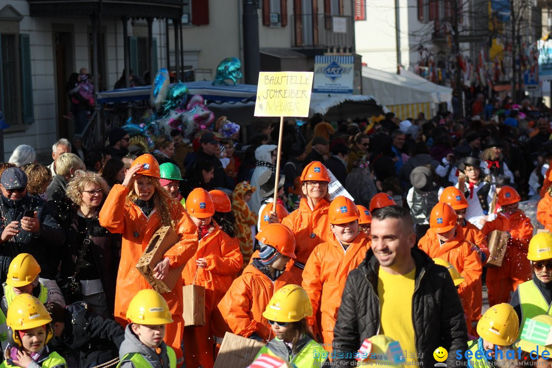 Fasnetsumzug - Fasching: Kreuzlingen am Bodensee, 24.02.2019