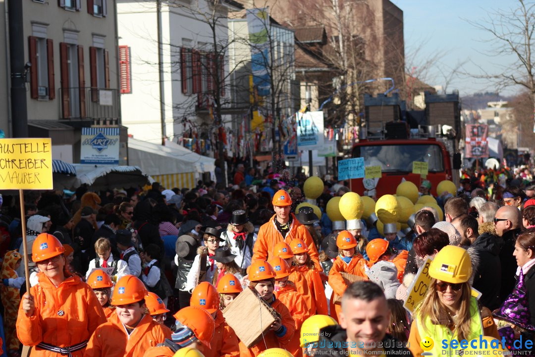 Fasnetsumzug - Fasching: Kreuzlingen am Bodensee, 24.02.2019