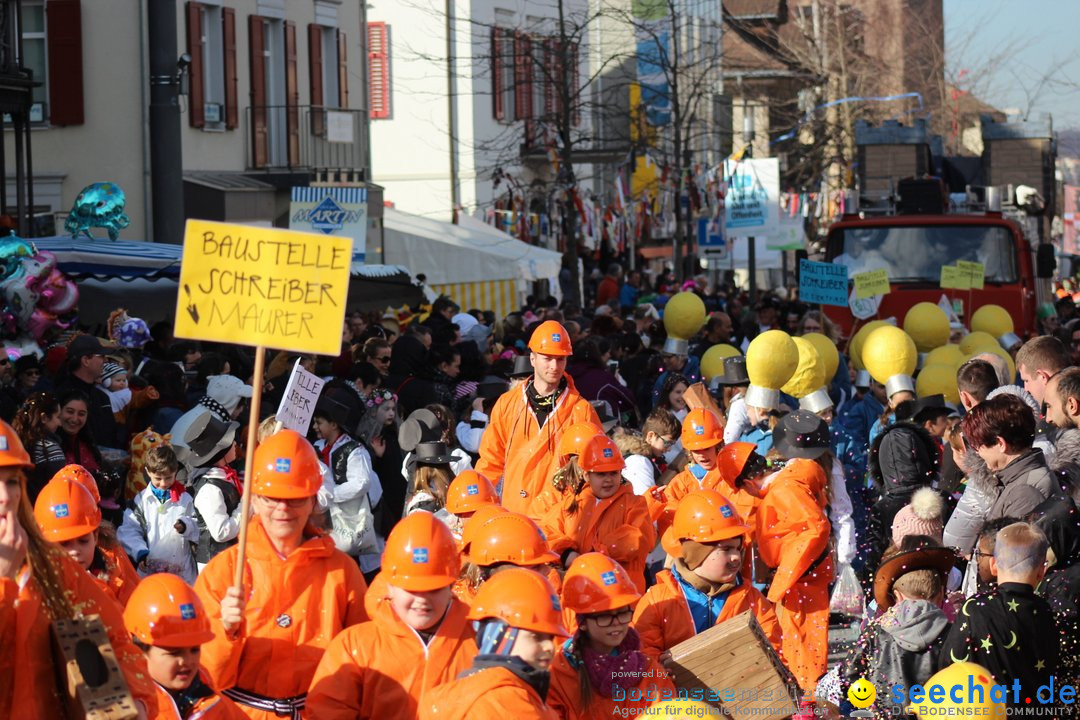 Fasnetsumzug - Fasching: Kreuzlingen am Bodensee, 24.02.2019