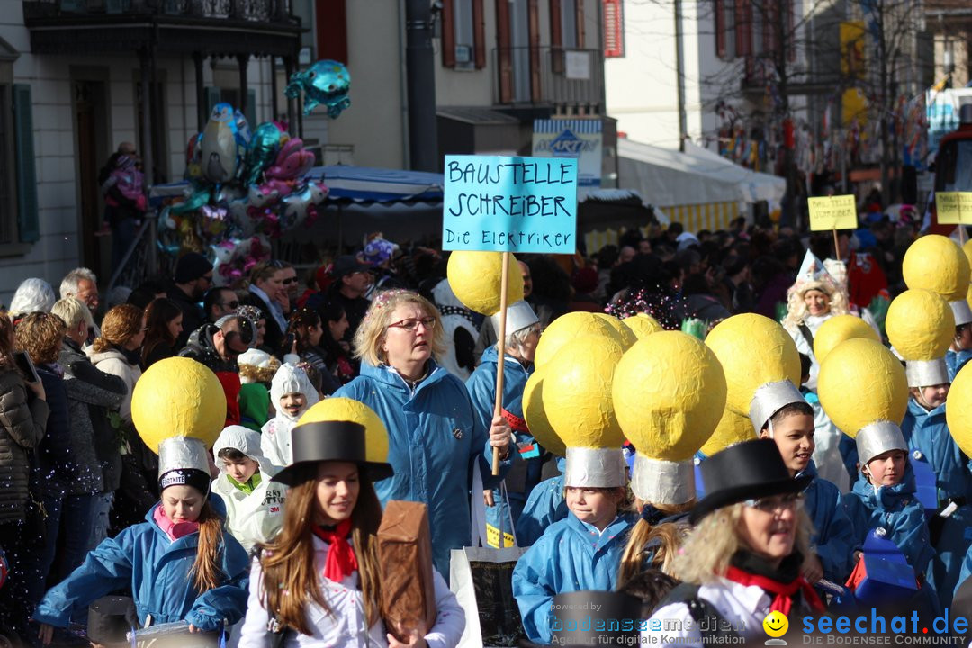 Fasnetsumzug - Fasching: Kreuzlingen am Bodensee, 24.02.2019