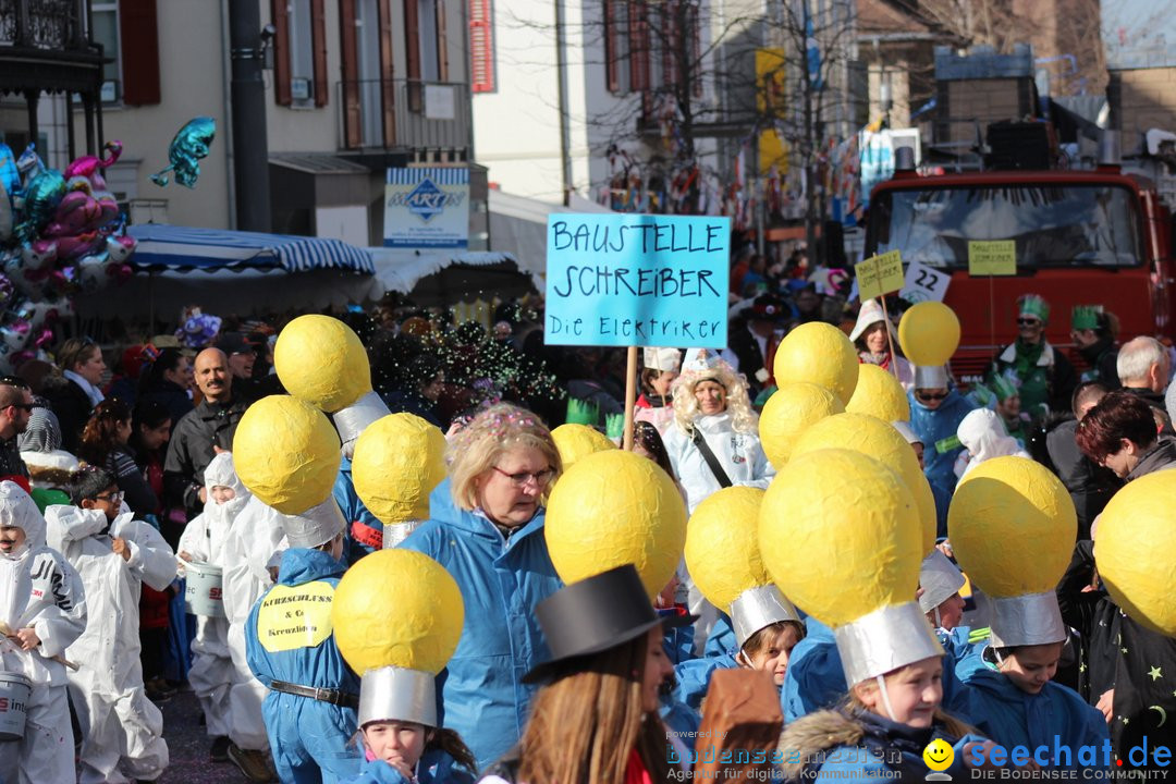 Fasnetsumzug - Fasching: Kreuzlingen am Bodensee, 24.02.2019