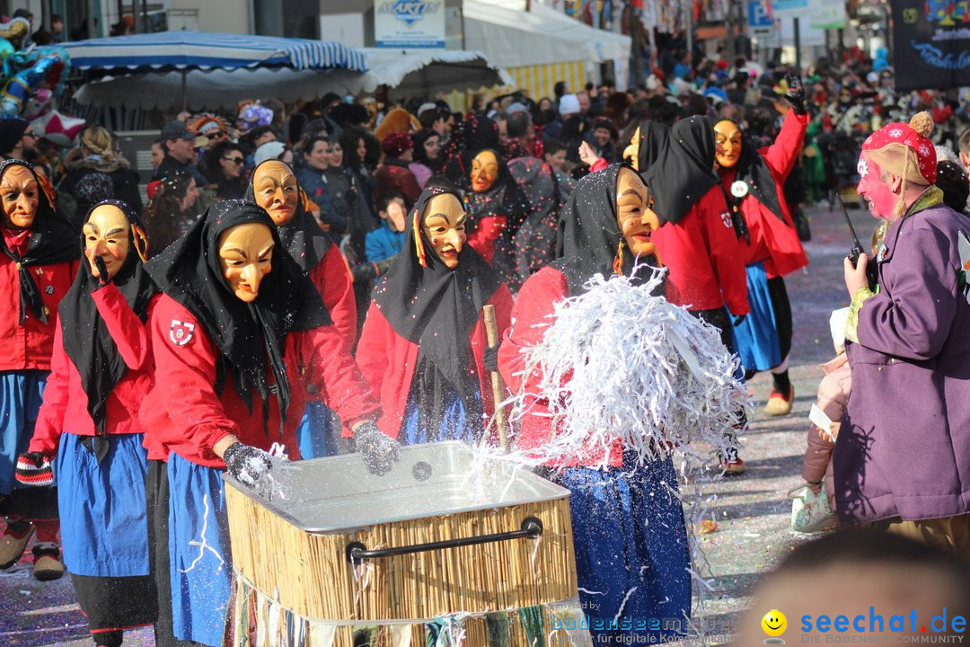 Fasnetsumzug - Fasching: Kreuzlingen am Bodensee, 24.02.2019