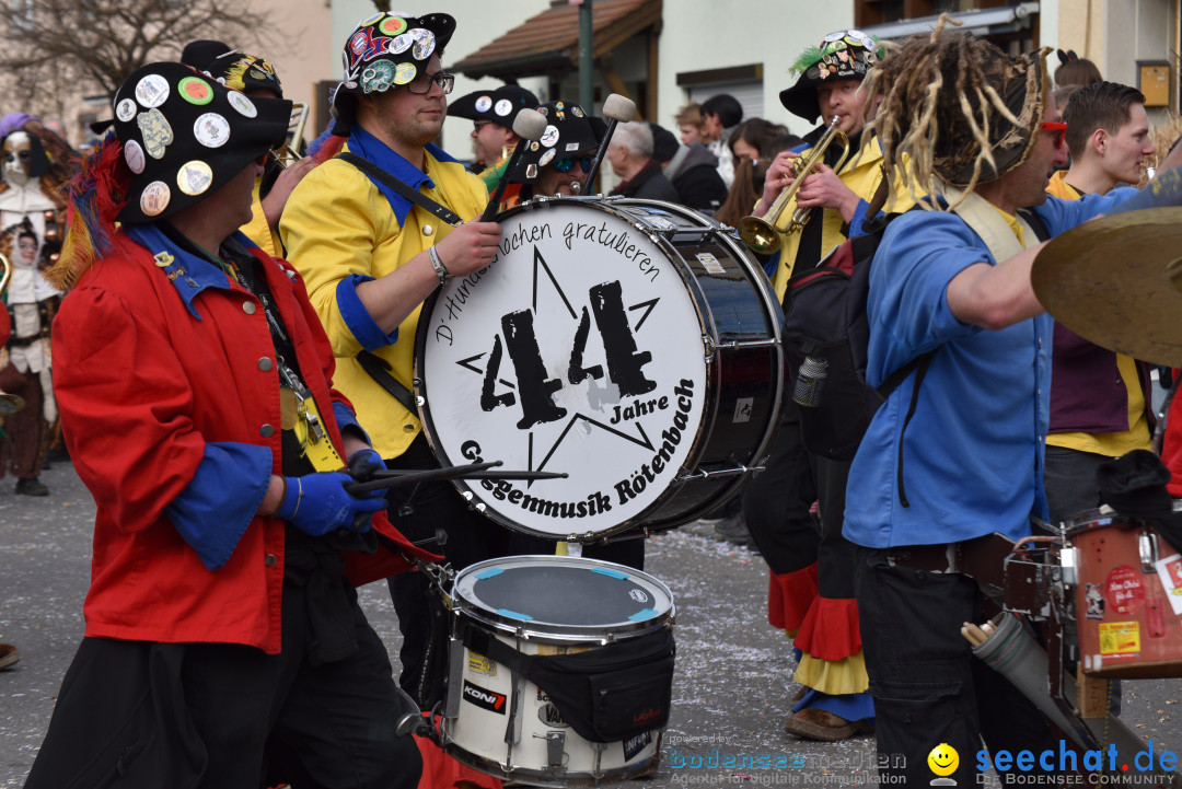 Jubilaeumsumzug - 60 Jahre Zeller Katz: Eberhardszell, 24.02.2019