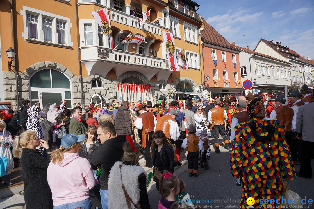 Narrenbaumstellen: Stockach am Bodensee, 28.02.2019