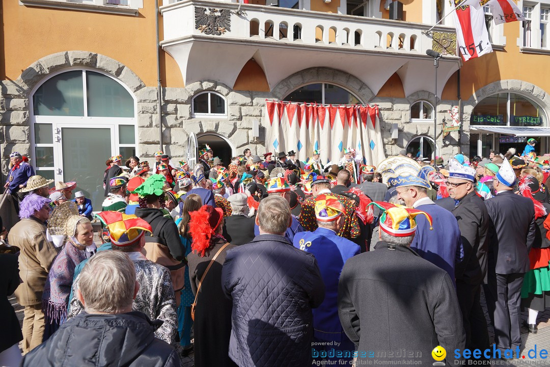 Narrenbaumstellen: Stockach am Bodensee, 28.02.2019