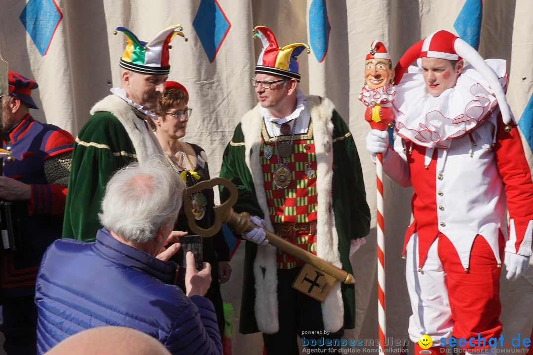 Narrenbaumstellen: Stockach am Bodensee, 28.02.2019