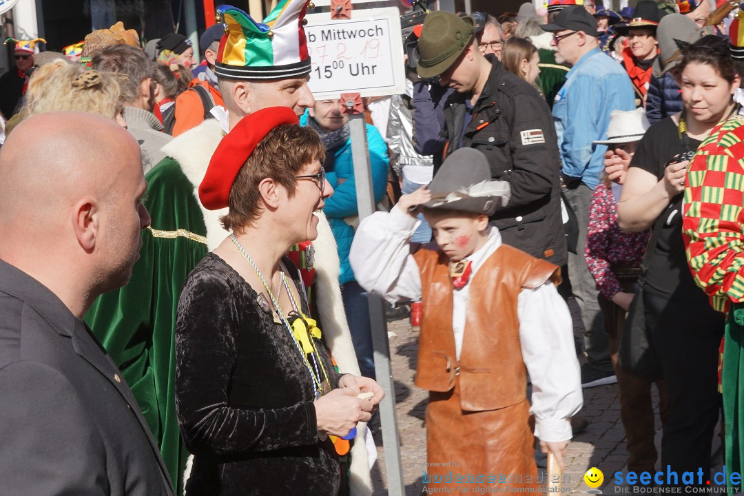 Narrenbaumstellen: Stockach am Bodensee, 28.02.2019