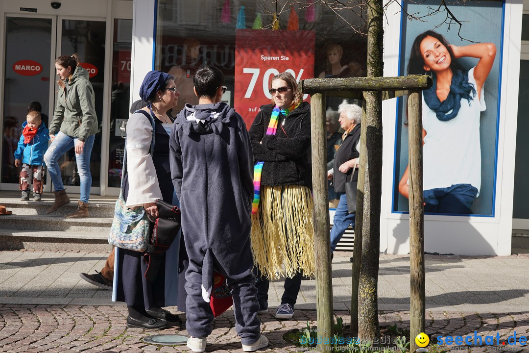 Narrenbaumstellen: Stockach am Bodensee, 28.02.2019