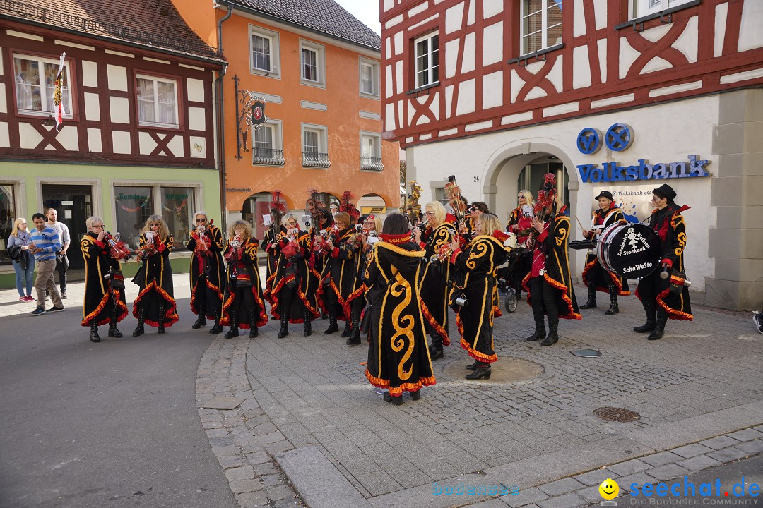 Narrenbaumstellen: Stockach am Bodensee, 28.02.2019