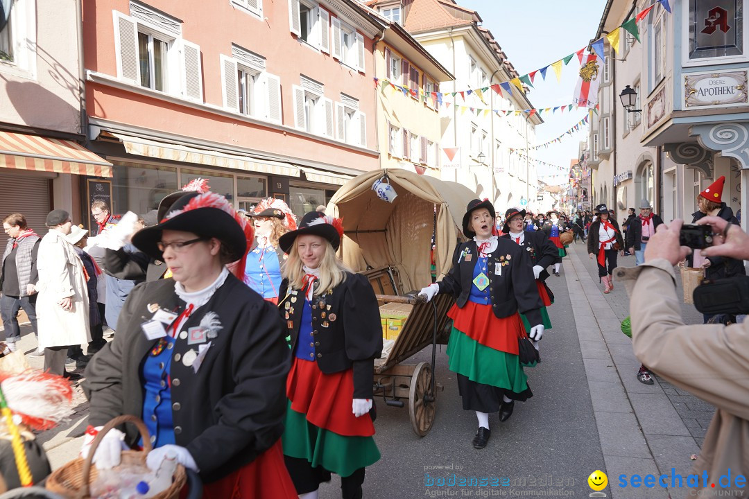 Narrenbaumstellen: Stockach am Bodensee, 28.02.2019