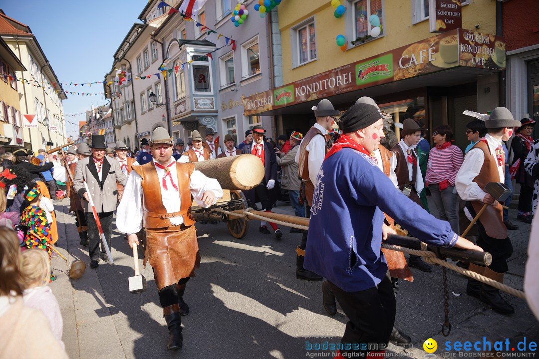 Narrenbaumstellen: Stockach am Bodensee, 28.02.2019