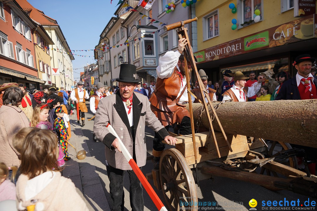 Narrenbaumstellen: Stockach am Bodensee, 28.02.2019