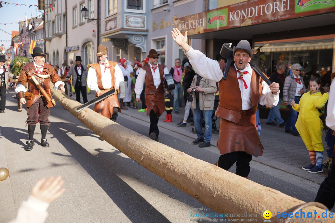 Narrenbaumstellen: Stockach am Bodensee, 28.02.2019