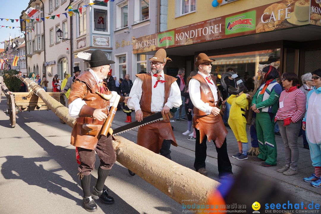 Narrenbaumstellen: Stockach am Bodensee, 28.02.2019