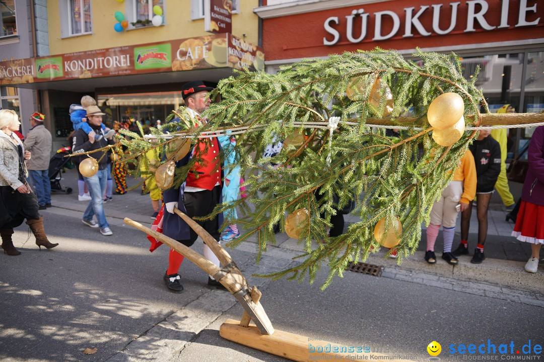 Narrenbaumstellen: Stockach am Bodensee, 28.02.2019