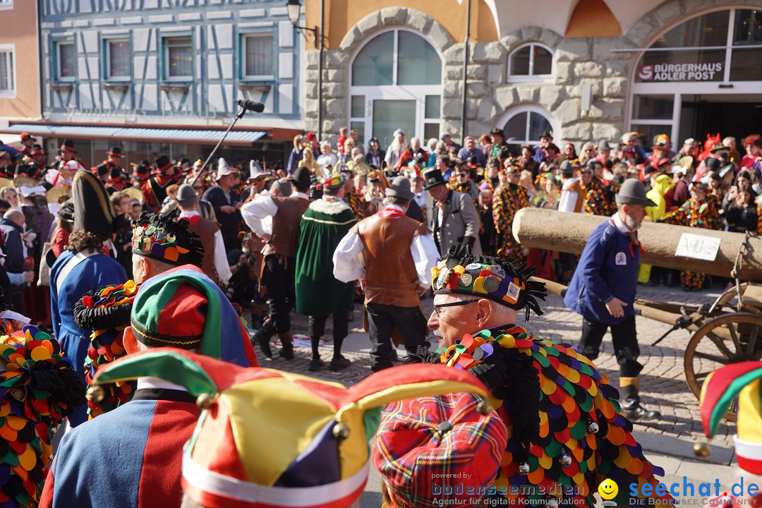 Narrenbaumstellen: Stockach am Bodensee, 28.02.2019