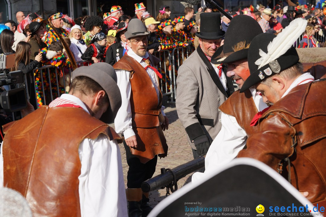 Narrenbaumstellen: Stockach am Bodensee, 28.02.2019