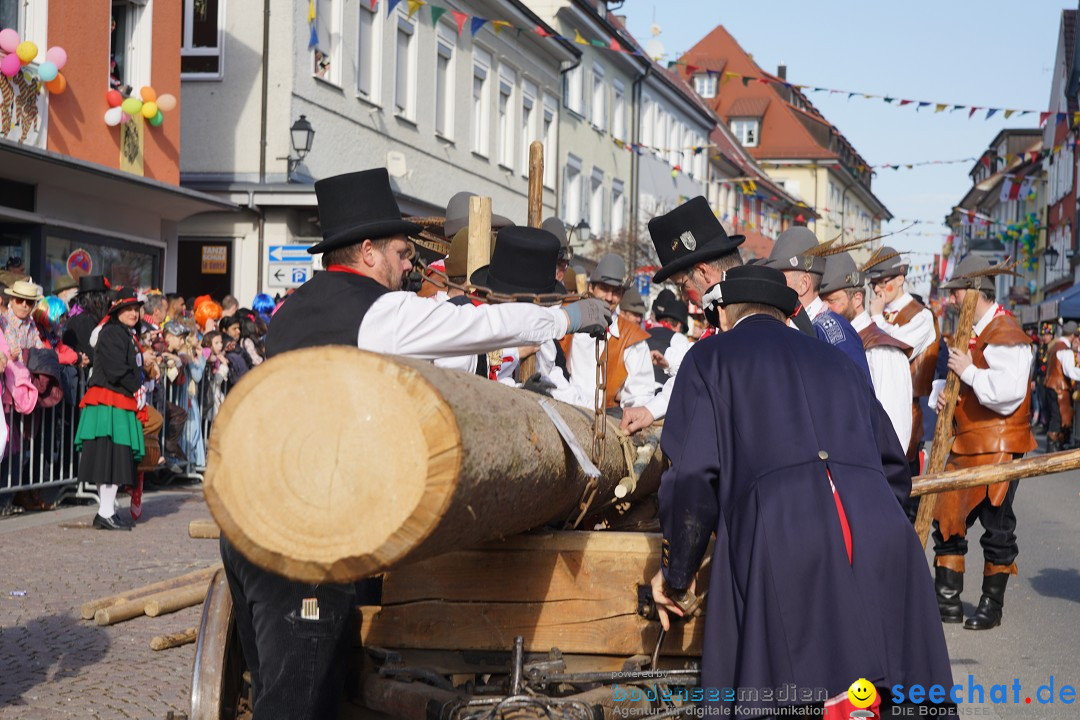 Narrenbaumstellen: Stockach am Bodensee, 28.02.2019