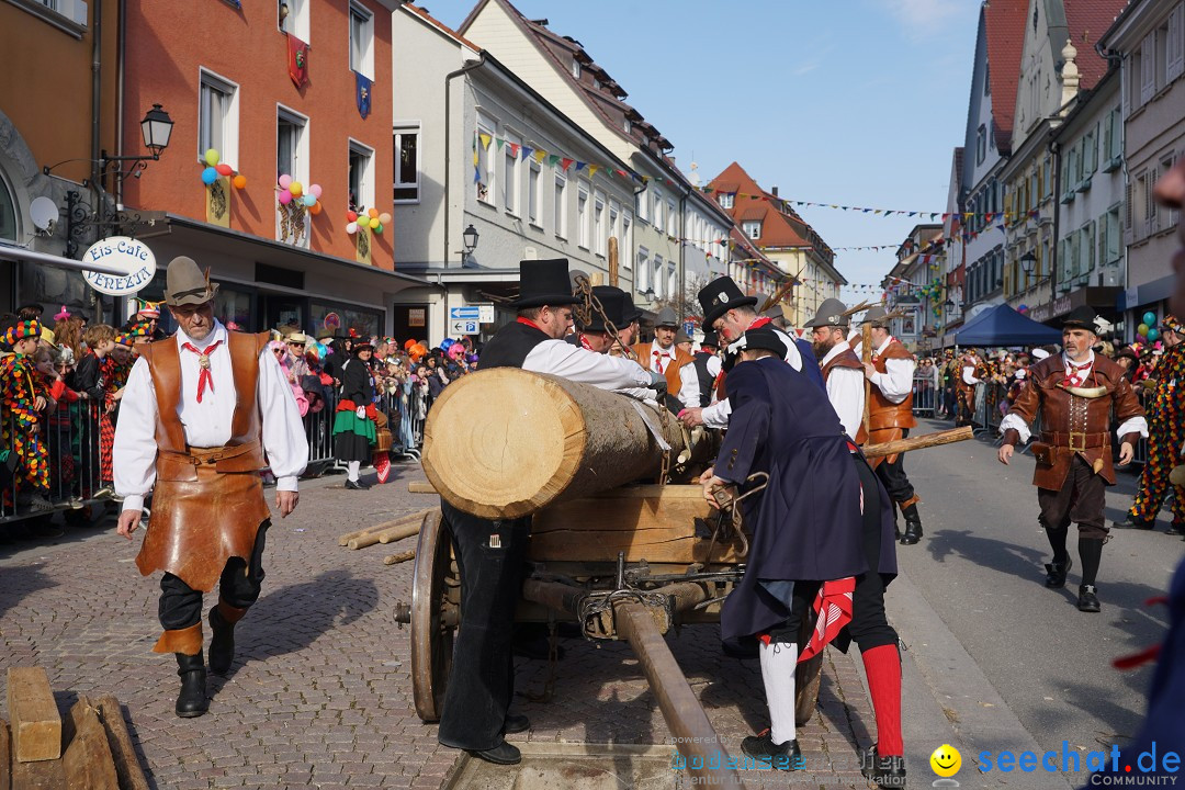 Narrenbaumstellen: Stockach am Bodensee, 28.02.2019