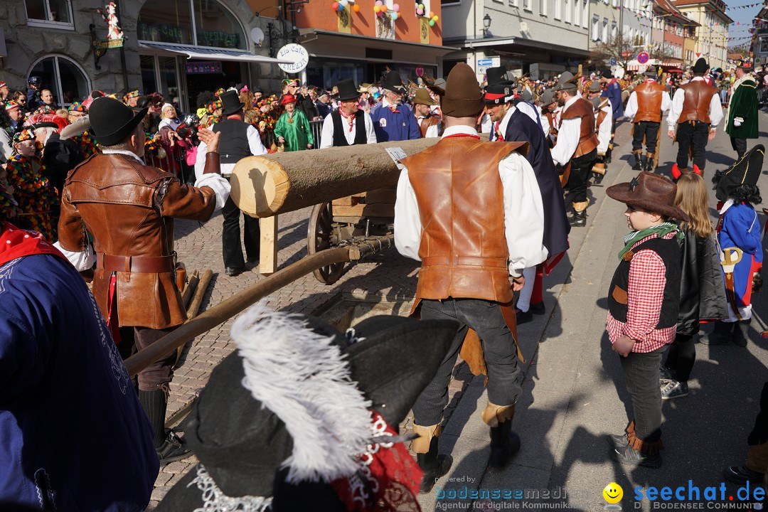 Narrenbaumstellen: Stockach am Bodensee, 28.02.2019