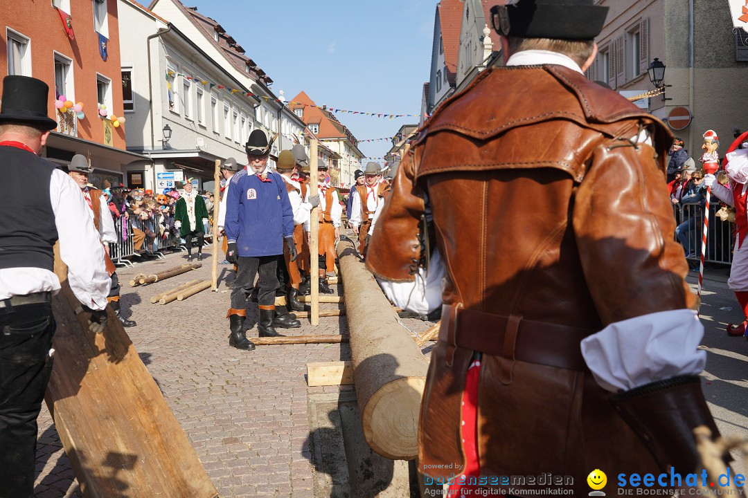 Narrenbaumstellen: Stockach am Bodensee, 28.02.2019