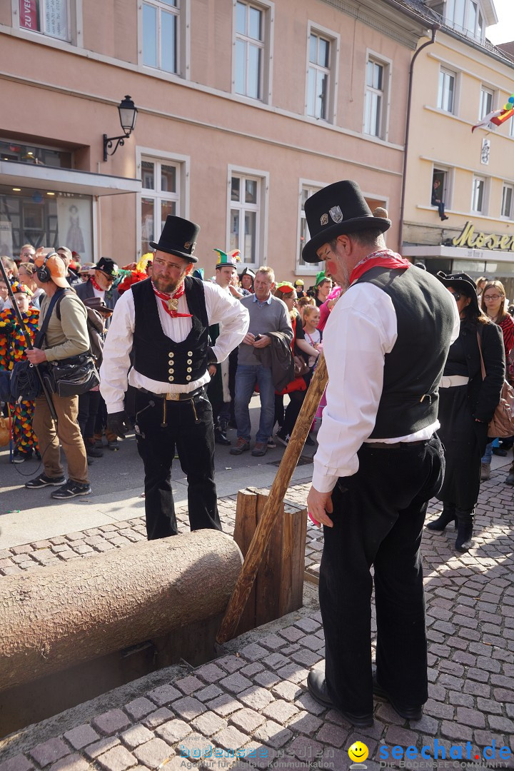 Narrenbaumstellen: Stockach am Bodensee, 28.02.2019