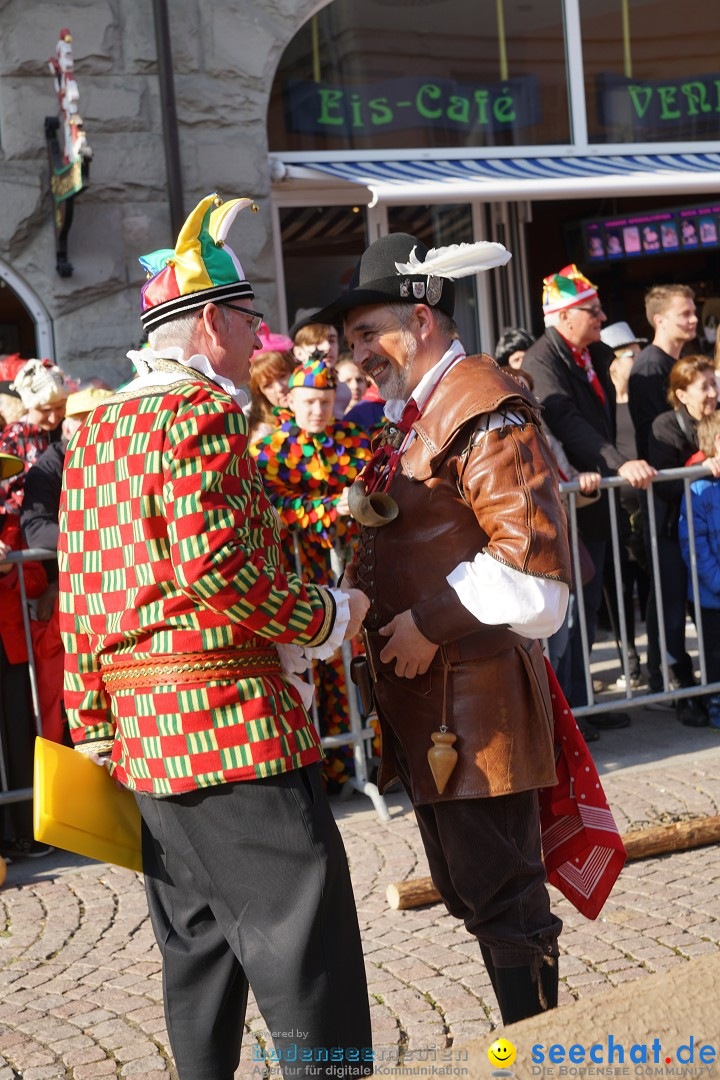 Narrenbaumstellen: Stockach am Bodensee, 28.02.2019