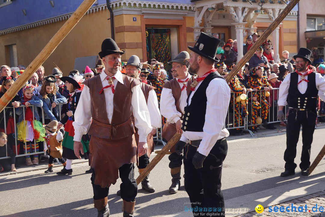 Narrenbaumstellen: Stockach am Bodensee, 28.02.2019