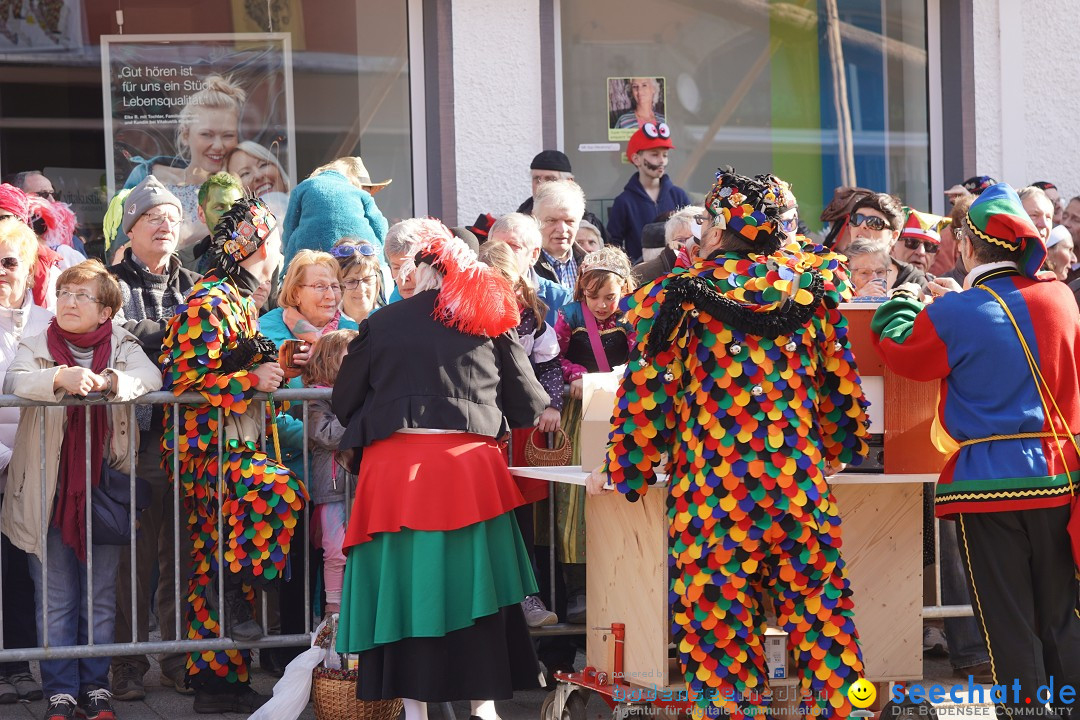 Narrenbaumstellen: Stockach am Bodensee, 28.02.2019