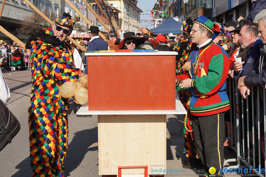 Narrenbaumstellen: Stockach am Bodensee, 28.02.2019