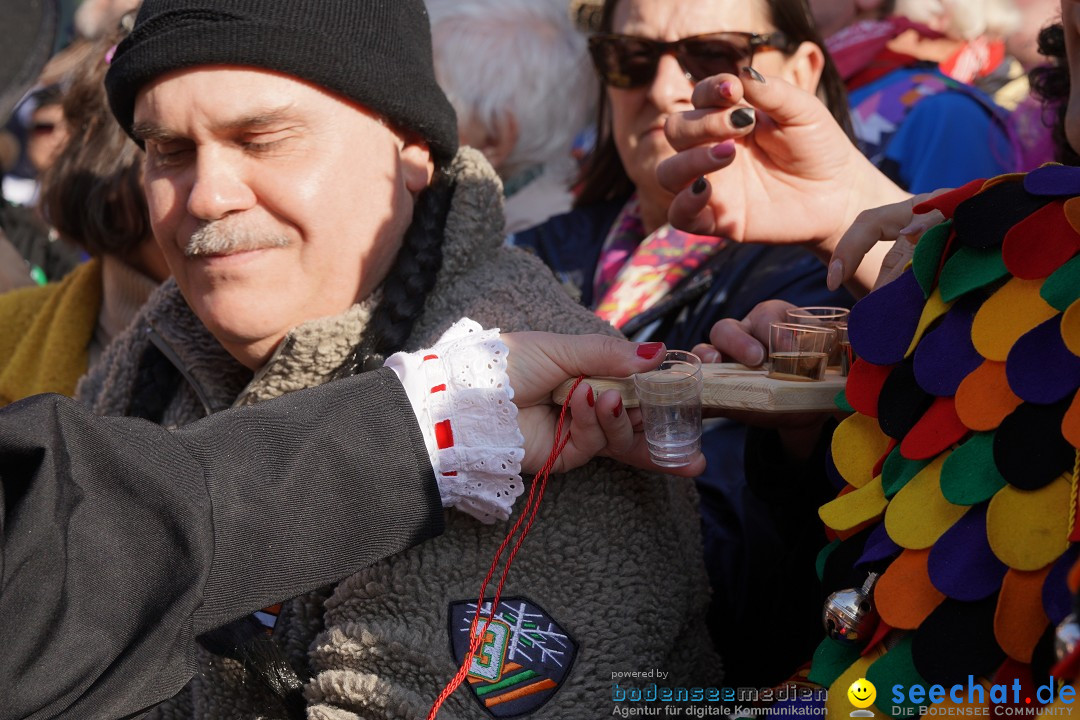 Narrenbaumstellen: Stockach am Bodensee, 28.02.2019