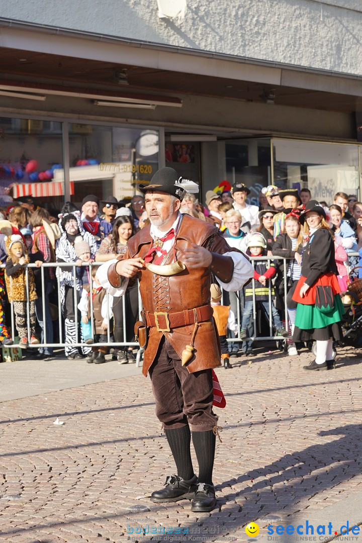 Narrenbaumstellen: Stockach am Bodensee, 28.02.2019