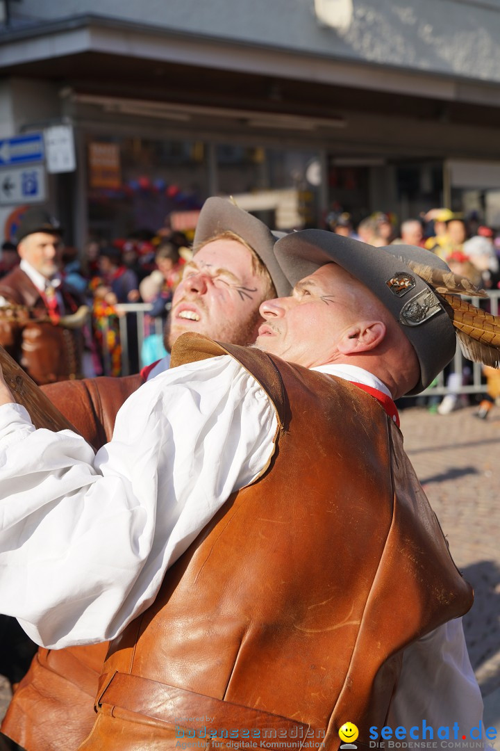 Narrenbaumstellen: Stockach am Bodensee, 28.02.2019