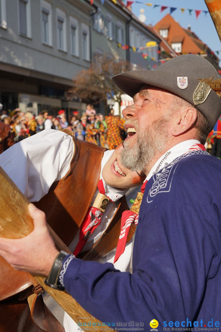 Narrenbaumstellen: Stockach am Bodensee, 28.02.2019