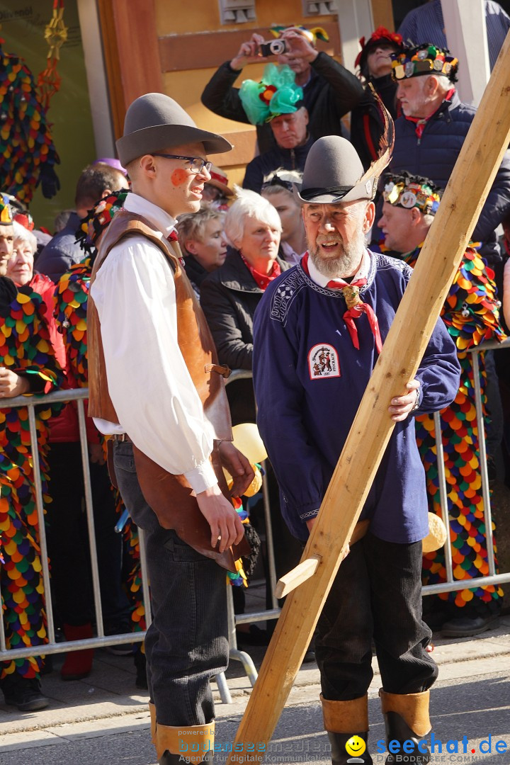 Narrenbaumstellen: Stockach am Bodensee, 28.02.2019