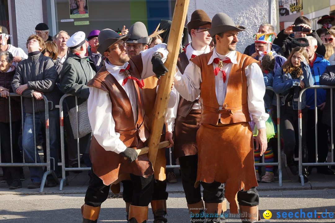 Narrenbaumstellen: Stockach am Bodensee, 28.02.2019