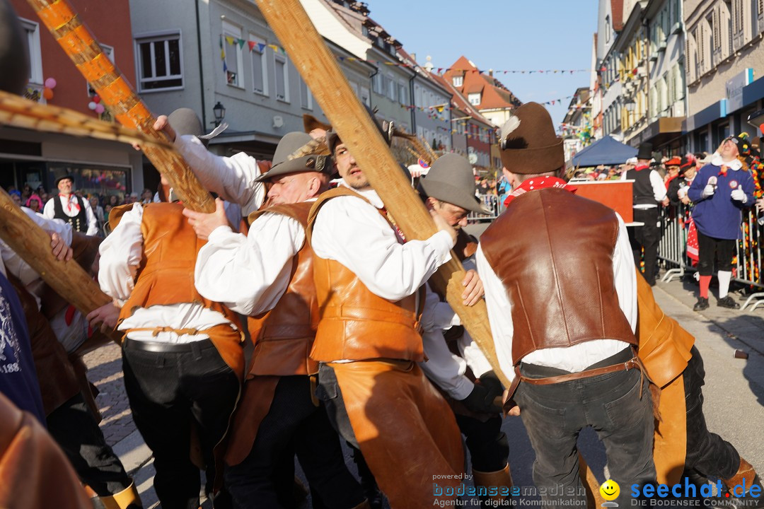 Narrenbaumstellen: Stockach am Bodensee, 28.02.2019