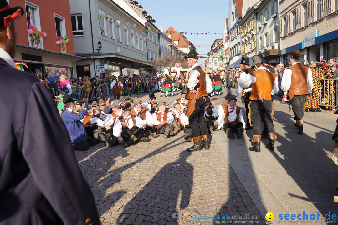 Narrenbaumstellen: Stockach am Bodensee, 28.02.2019