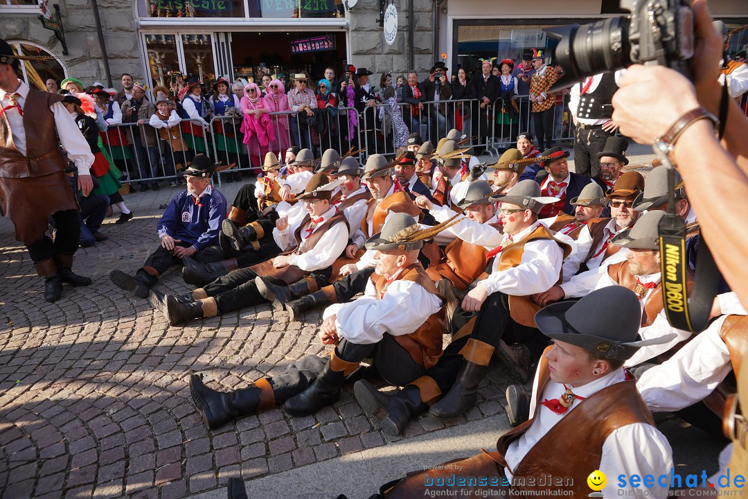 Narrenbaumstellen: Stockach am Bodensee, 28.02.2019