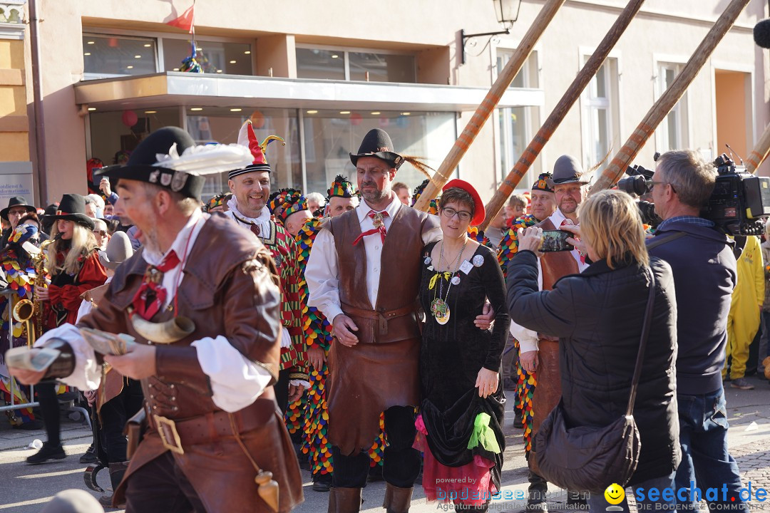 Narrenbaumstellen: Stockach am Bodensee, 28.02.2019